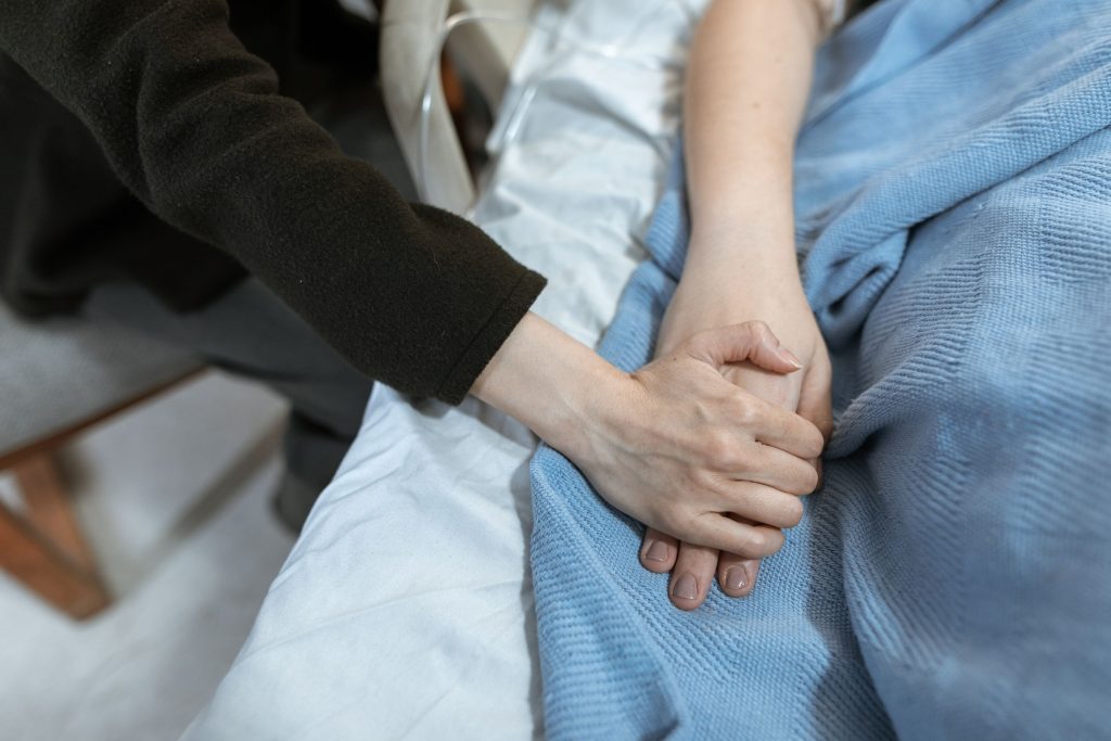 Pflegeteam von ALMEDICA im persönlichen Gespräch